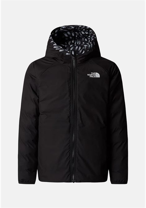 Giubbotto reversibile Perrito nero da bambina THE NORTH FACE | NF0A88UE4EI1.